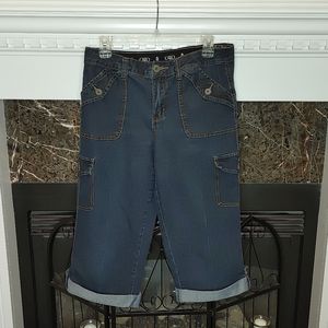 CROPPED CARGO JEANS 10